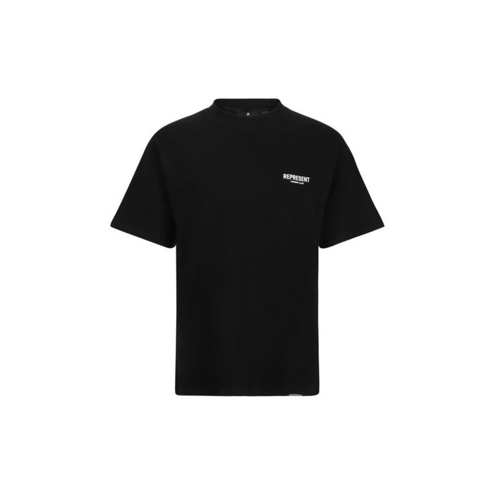 Represent Black Cotton Men's T-Shirt